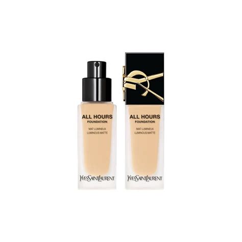 fond de teint ysl all hours|ysl all hours foundation 24 std.